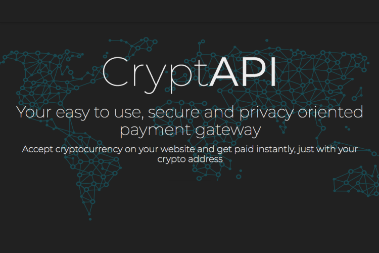 CryptAPI - crypto payment processor gateway