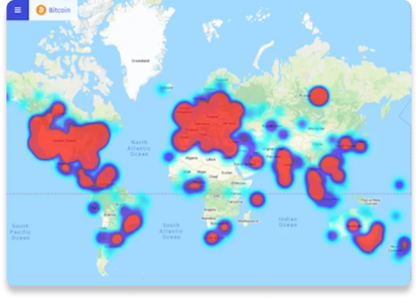 Bitcoin coinmap
