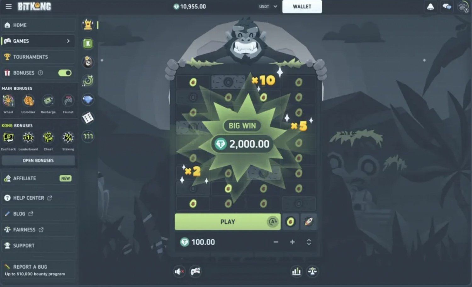 Unlock Fun and Fortune at BitKong Bitcoin Casino: Your Jungle Adventure to Exciting Crypto Wins